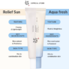 Protector solar Relief Sun Aqua-Fresh Rice + B5 SPF50+ PA++++ de BEAUTY OF JOSEON 50ml