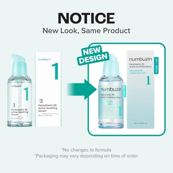 IMG_8526 Serum Hidratante No. 1 Pantothenic B5 Active Soothing de NUMBUZIN 50ml