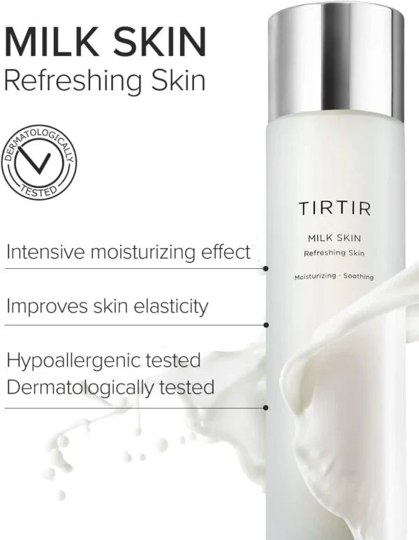 Tónico Hidratante Milk Skin Toner de TIRTIR 150ml