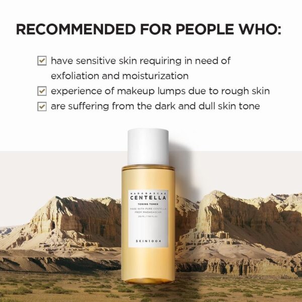 Tónico Hidratante Centella Toning Toner de SKIN1004 210ml