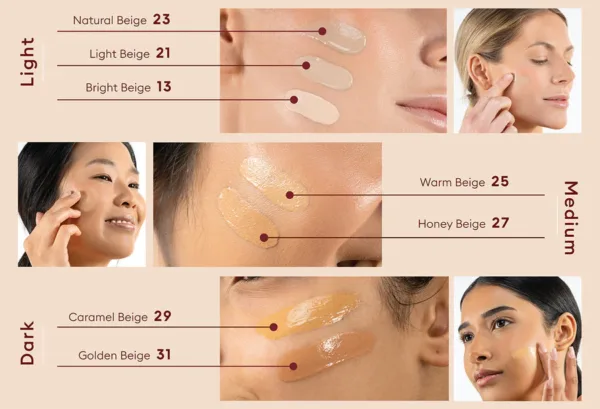 IMG_4237 BB cream Perfect Cover SPF42 PA+++ de MISSHA - 4 tonos