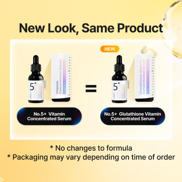 Serum aclarante No.5 Vitamin Concentrated Serum de NUMBUZIN 30ml