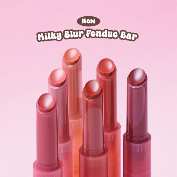 Lipstick Milky Blur Fondue Bar de LILYBYRED - 3 TONOS