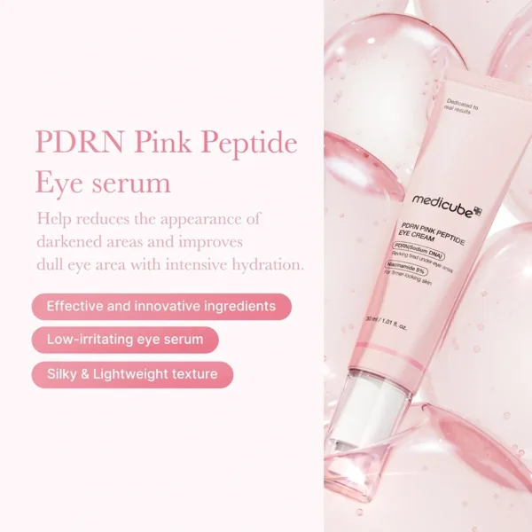 IMG_6204 Contorno de ojos PDRN Pink Peptide Eye Cream de MEDICUBE - 30ml
