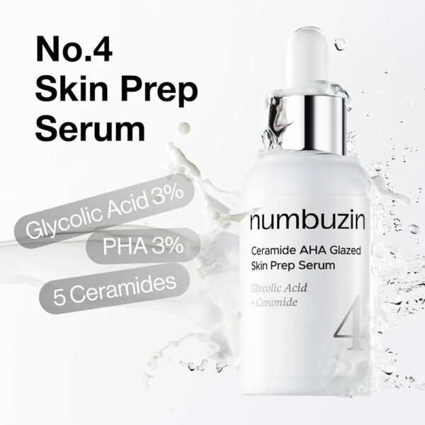 IMG_6944 N°4 Ceramide AHA Glazed Skin Prep Serum de NUMBUZIN - 30ml