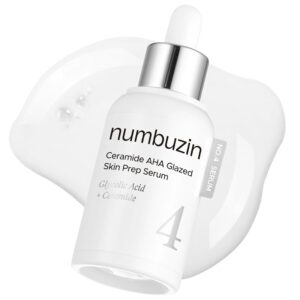 N°4 Ceramide AHA Glazed Skin Prep Serum de NUMBUZIN - 30ml