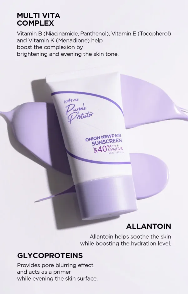 IMG_7311 Onion Newpair Sunscreen de ISNTREE- 40ML