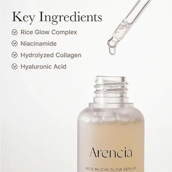 IMG_7517 Serum Hidratante Rice Mucin Glow Serum de ARENCIA -30ml