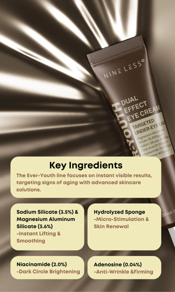 IMG_8131 Contorno de ojos Ever-Youth Dual Effect Eye Cream de NINELESS- 20ml