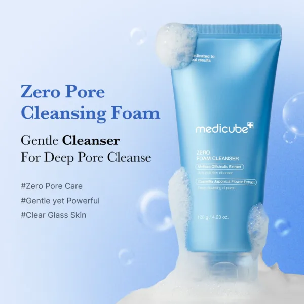 Limpiador Espuma Zero Foam Cleanser de Medicube - 120gr