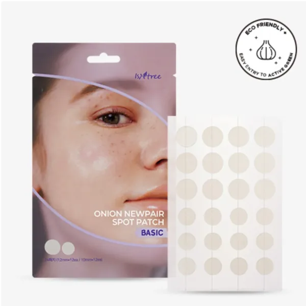 Parches de acne Onion Newpair Spot Patch Basic de ISNTREE - 1 paquete