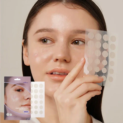 Parches de acne Onion Newpair Spot Patch Basic de ISNTREE - 1 paquete