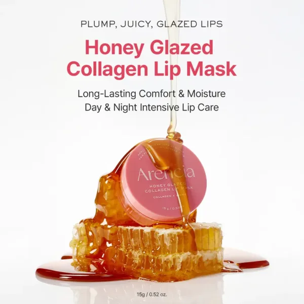 IMG_9853 2 Mascarilla de labios Honey Glazed Collagen Lip Mask de ARENCIA- 15gr