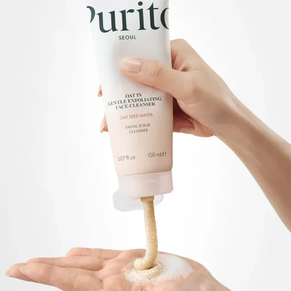IMG_0274 Limpiador Espuma Oat In Gentle Exfoliating Face Cleanser de PURITO - 150ml