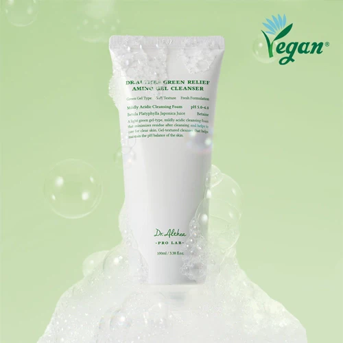Limpiador Espuma Green Relief Amino Gel Cleanser de DR. ALTHEA - 100ml