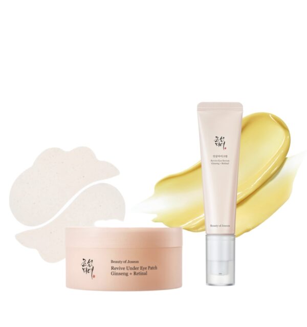 Kit Revive Under Eye Parches + Crema Contorno de ojos de BEAUTY OF JOSEON- 2 piezas
