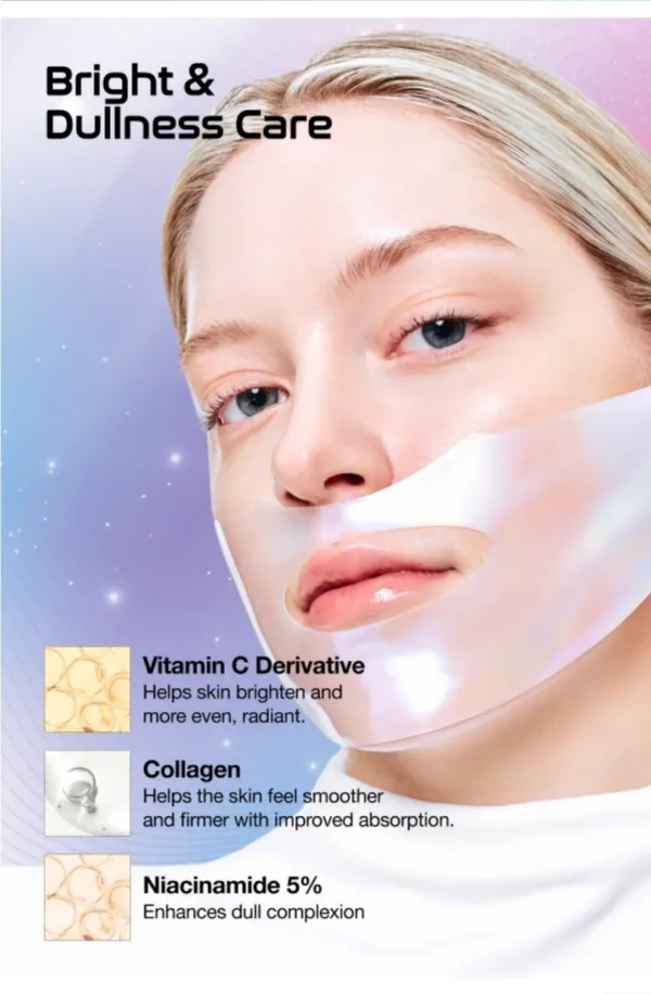 Mascarilla Kpop Demon Hunters Vita Brightening Collagen Mask  de ANUA - 1 unidad