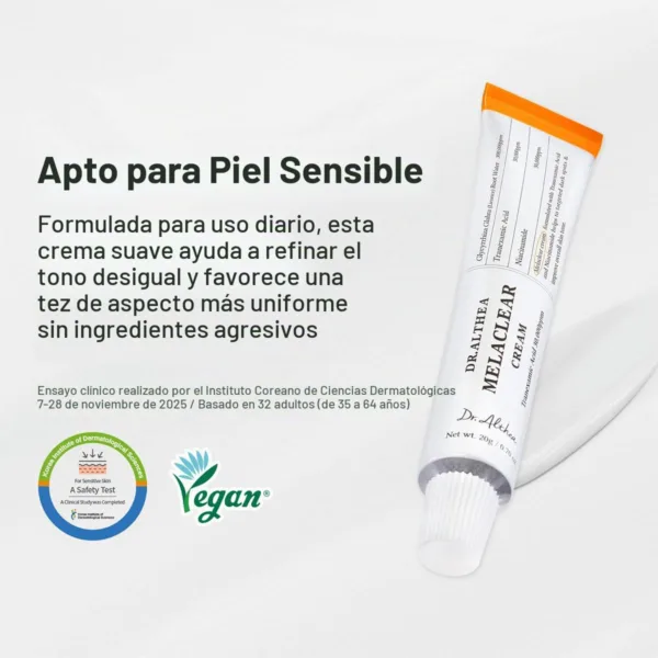Tratamiento de manchas Melaclear Cream de Dr. ALTHEA - 20gr